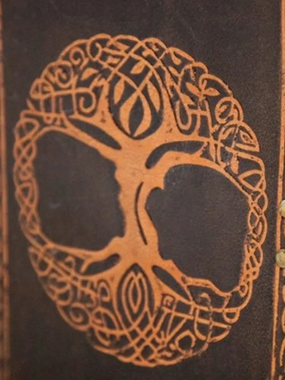 Write with Ease Brown Tree of Life Leather Journal